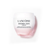 Lancome Hydra Zen jar closeup showcasing creamy texture for lasting hydration.