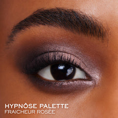 Lancôme Hypnôse Palette close-up of five shades from matte to metallic.
