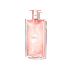 Lancôme Idôle bottle front showcases modern elegance for daily confidence