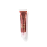 Lancôme Juicy Tubes gloss application close-up showing ultra-shiny finish