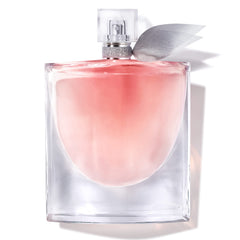 Lancôme La Vie Est Belle bottle close-up for daily luxury fragrance ritual.