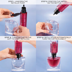 Lancôme La Vie Est Belle L'Elixir bottle with bergamot and violet notes.