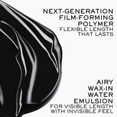 Lancôme Lash Idôle close-up shows easy root-to-tip application for fluttery results.