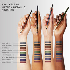 Lancôme Le Stylo Ivy smudger-friendly formula for effortless blending and soft edges.