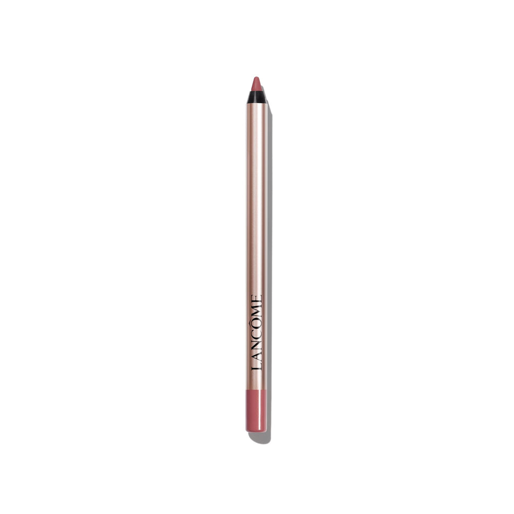 Lancôme Lip Idôle Lip Shaper Nude Now closeup shows creamy matte finish with long wear