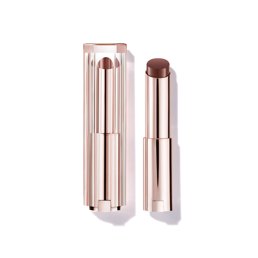 Lancôme Lip Idôle Butterglow lip balm tube delivers instant shine and hydration.