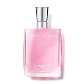 Lancôme Miracle EDP bottle front view for a daily mood-boosting fragrance.