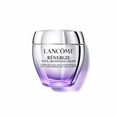 Lancôme Rénergie HP.N. 300-Peptide cream jar close-up showing luxurious, smoothing texture for aging skin care.