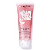 Lancôme Rose Exfoliating Face Scrub with real sugar grains for radiant glow.