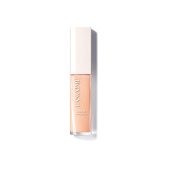 Lancôme Teint Idole Care & Glow serum concealer packaging with sleek pump.