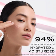 Lancôme Tonique Confort bottle on vanity showing radiant preparation for serums.