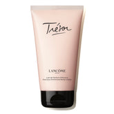 Lancôme Trésor scented body lotion application shows smooth, fast-absorbing hydration