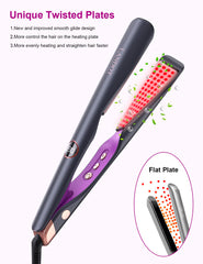 LANDOT adjustable temperature range 250°F-450°F for different hair types
