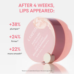 LANEIGE Bouncy & Firm Lip Treatment 5D Hyaluronic Acid formula provides lasting hydration