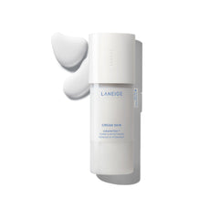 LANEIGE Cream Skin Toner bottle in a refillable design for eco-friendly hydration