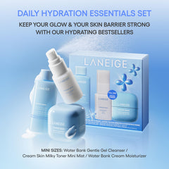 LANEIGE Cream Skin Mist hydrates and preps skin for absorption.