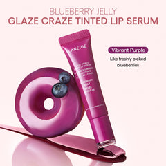 Laneige Glaze Craze nourishes lips with serum for lasting moisture.