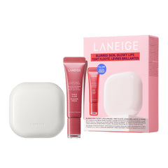 LANEIGE Neo Blurring Powder on puff for quick oil control and soft-focus skin.