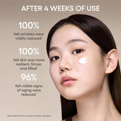 Laneige peptides and encapsulated retinol bottle emphasizing advanced anti-aging ingredients.