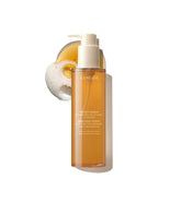 LANEIGE Perfect Renew bottle pour shows makeup removal for a clean start.