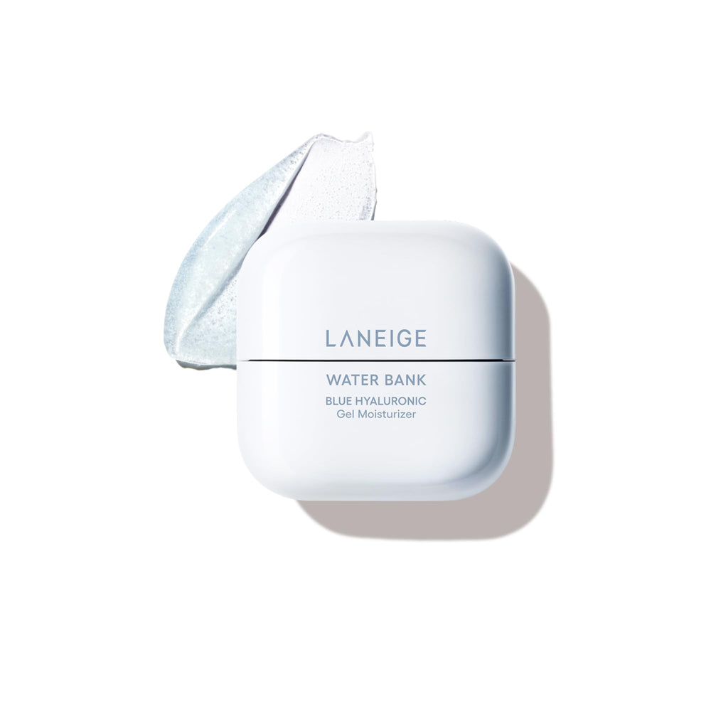 Laneige Water Bank Blue Hyaluronic Gel bottle ready for daily use.
