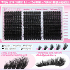 LANFLOWER 300-piece kit provides cost-effective at-home lash extensions.