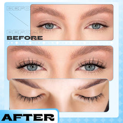 Lanflower magnetic lashes glue-free design for mess-free wear.