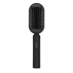 L'ANGE HAIR Mane Pass brush with ceramic bristles for quicker, smoother straightening.