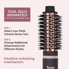 L'ANGE Hair multi-volume attachment showing 360° airflow for fast, even drying