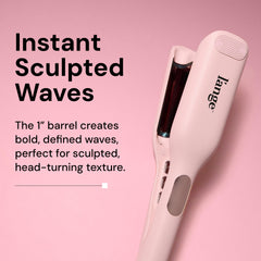 L'ANGE HAIR SculptWaver four-timer settings enable quick customization.