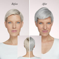 L'ANGE HAIR Violet Purple Toning Shampoo foamy-lather highlights luxurious moisture and shine.
