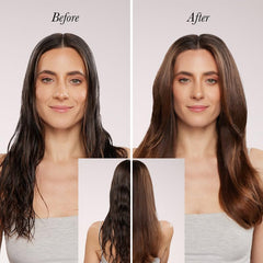 L'ANGE HAIR Soleil demonstrates negative ion technology reducing frizz for a smoother finish.