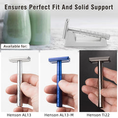 LANGZIHT Razor Stand AL13-fit shows precise compatibility for Henson AL13 models.