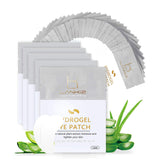 LANKIZ under-eye gel pads packaging shown as individually wrapped pairs for clean lash work.