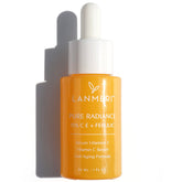 Lanmeri Vitamin C Serum bottle front highlights brightening potential for daily use.
