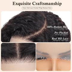 Lannaax pre-plucked hairline for easier styling and natural look.