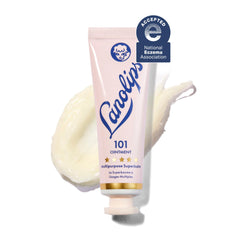 Lanolips 101 Ointment tin close-up for hydration and smooth lips.