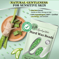 LANSLEYWAX wax application spread demonstrates easy, mess-free use