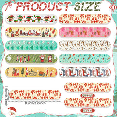 Lanties double-sided emery boards with festive Christmas design for quick manicures.
