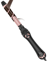 LANVIER rotating curling iron 1-inch barrel for quick, voluminous curls.