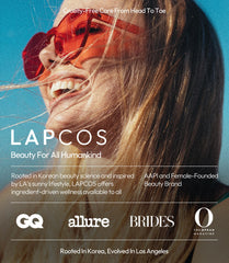 LAPCOS Aloe cucumber fruit extract highlights hydration and calming skin support.
