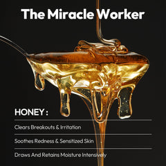 LAPCOS Honey Sheet Mask lyocell sheet ready to deliver moisture for dry skin
