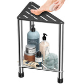 LarFaFa stainless steel shower stool in the inside shower highlights rust-resistant durability for humid spaces.