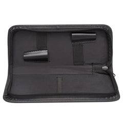 lasenersm scissor pouch inside holding two scissors, ideal for busy salons