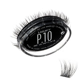 Lashify Plushy 10mm Gossamer lashes close-up for luxurious volume.