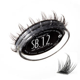 Lashify Star Burst 12mm gossamer cartridge ready for versatile, multi-length lash styling