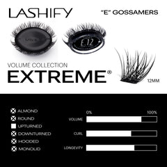 Lashify Fuse Control Wand in action enables precise application.
