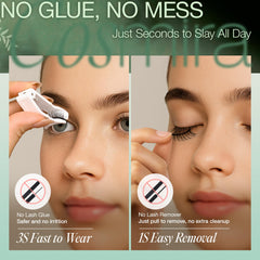 LASHVIEW 4x stronger magnets deliver longer wear without slipping or lifting.