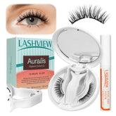 Lashview upgrade magnetic lashes applicator aids effortless, precise application for glam looks.