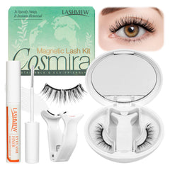 LASHVIEW upgrade lashes with applicator enable quick, precise on-eye placement for a salon-like look.